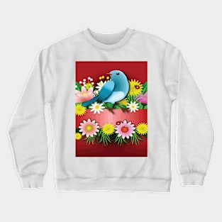 BIRD Pop Art Crewneck Sweatshirt